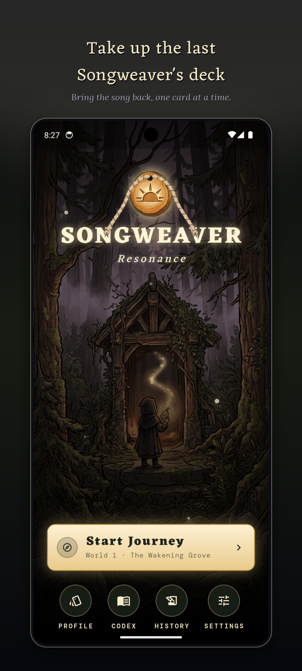 Songweaver: Resonance splash screen