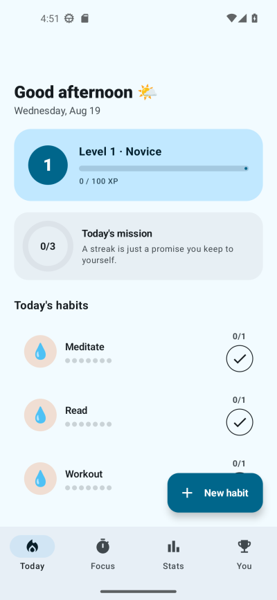 Momentum screenshot 1