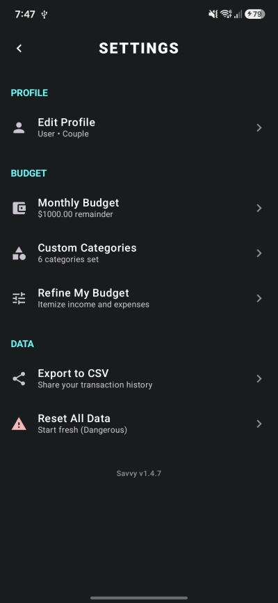 Saavy screenshot 4