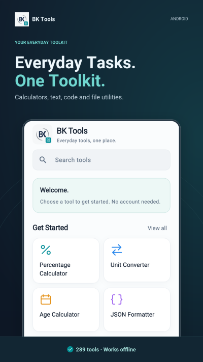 BK Tools / BK Araçlar screenshot 1